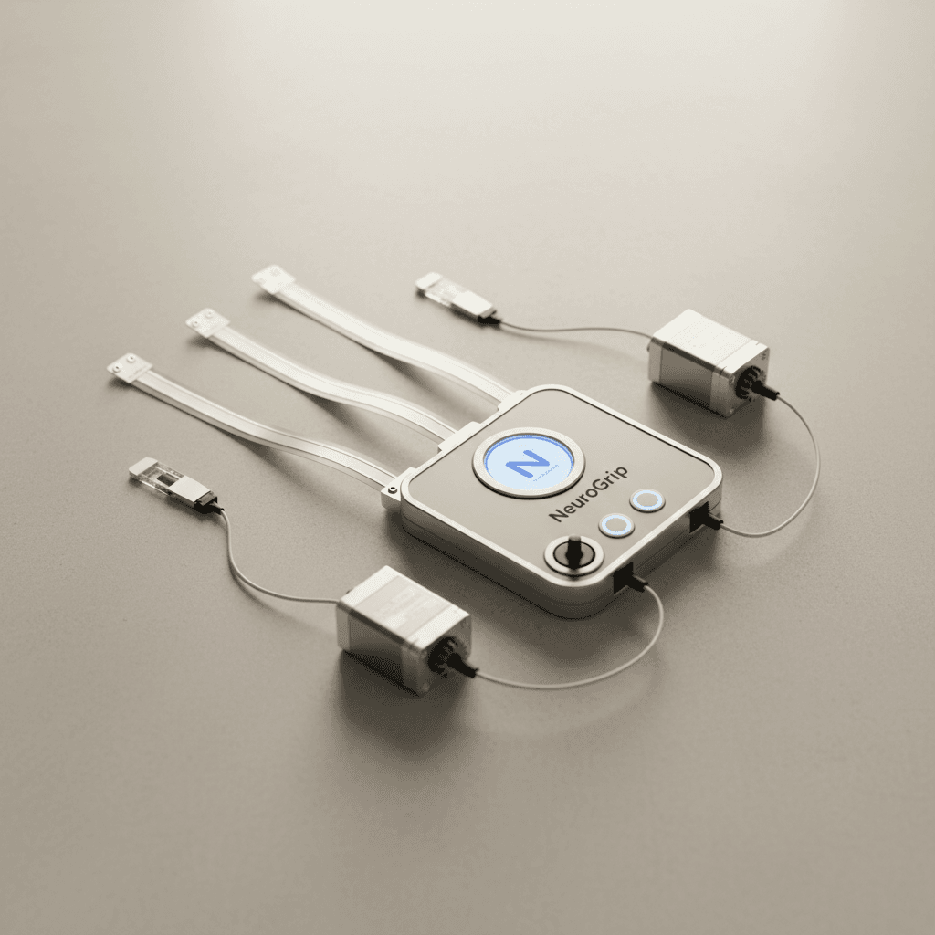 NeuroGrip device components overview